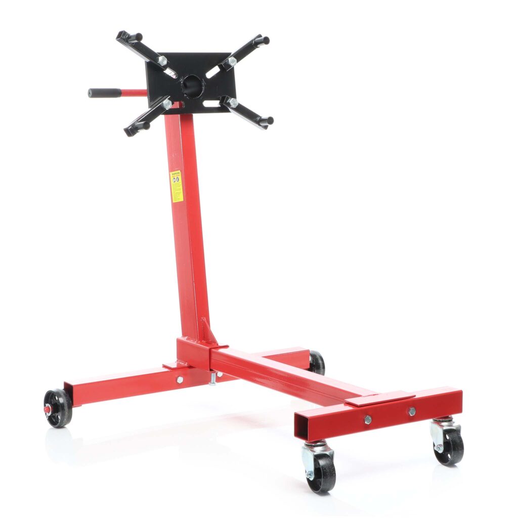 Motorständer 450 kg – drehbar & mobil(Miet-Gerät)