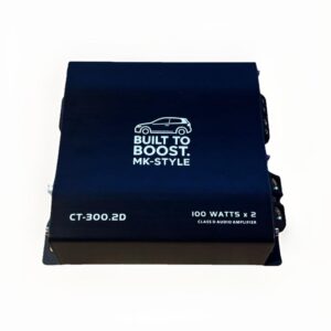 Built to Boost CT-300.2D – Kompakter 2-Kanal Class-D Verstärker für Car-HiFi-Liebhaber