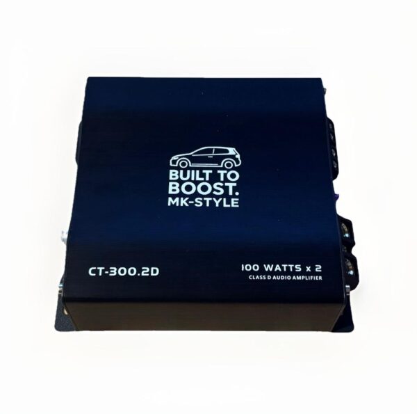Built to Boost CT-300.2D – Kompakter 2-Kanal Class-D Verstärker für Car-HiFi-Liebhaber