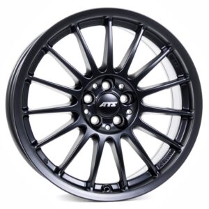 Streetrallye Kompletträder – Racing-Schwarz in 18 Zoll mit Continental PremiumContact 7