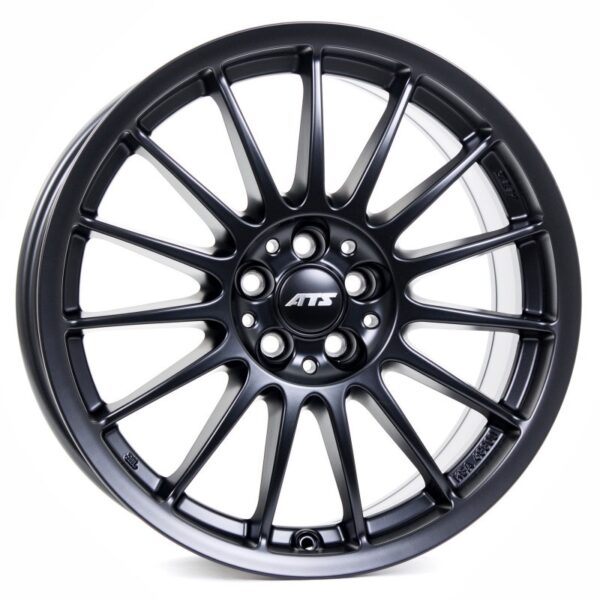Streetrallye Kompletträder – Racing-Schwarz in 18 Zoll mit Continental PremiumContact 7