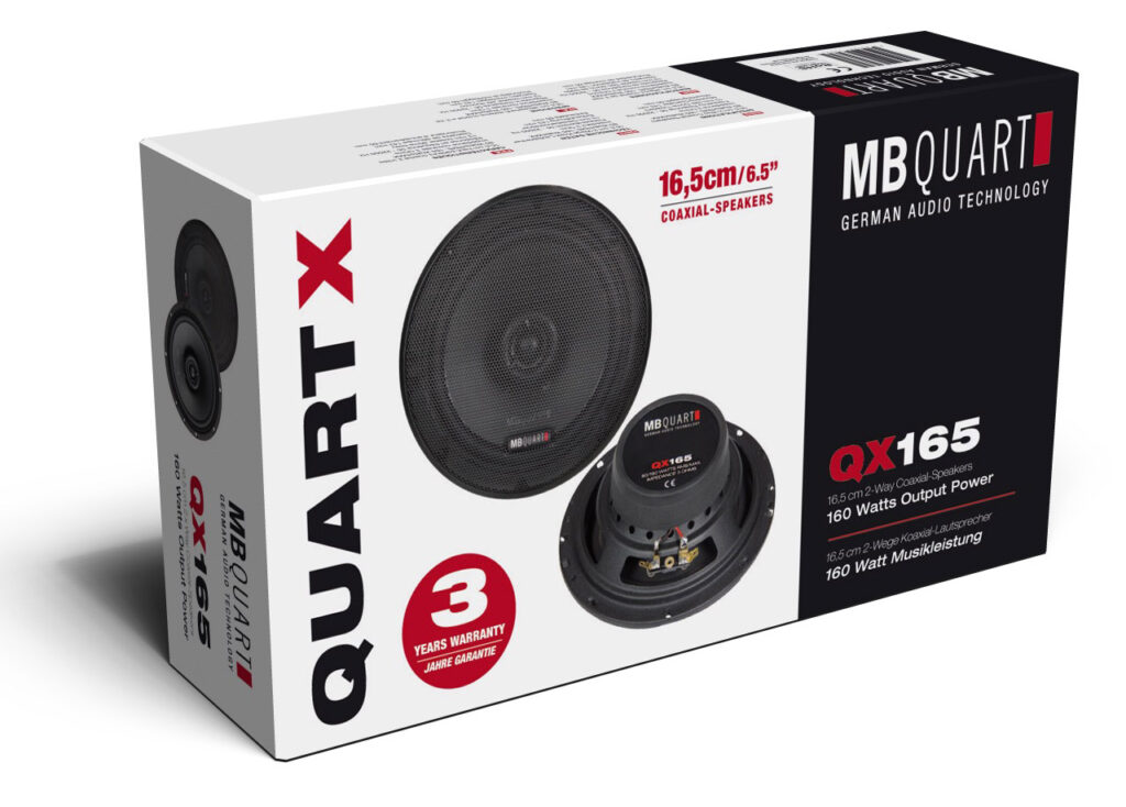 MB Quart QX165 – 16,5 cm 2-Wege Koaxial-Lautsprecher