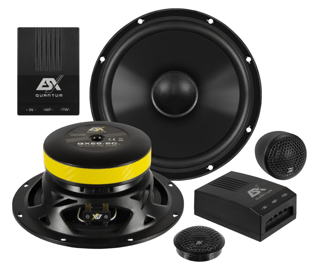 ESX QXE6.2C V2 – 16,5 cm 2-Wege Komponenten-System