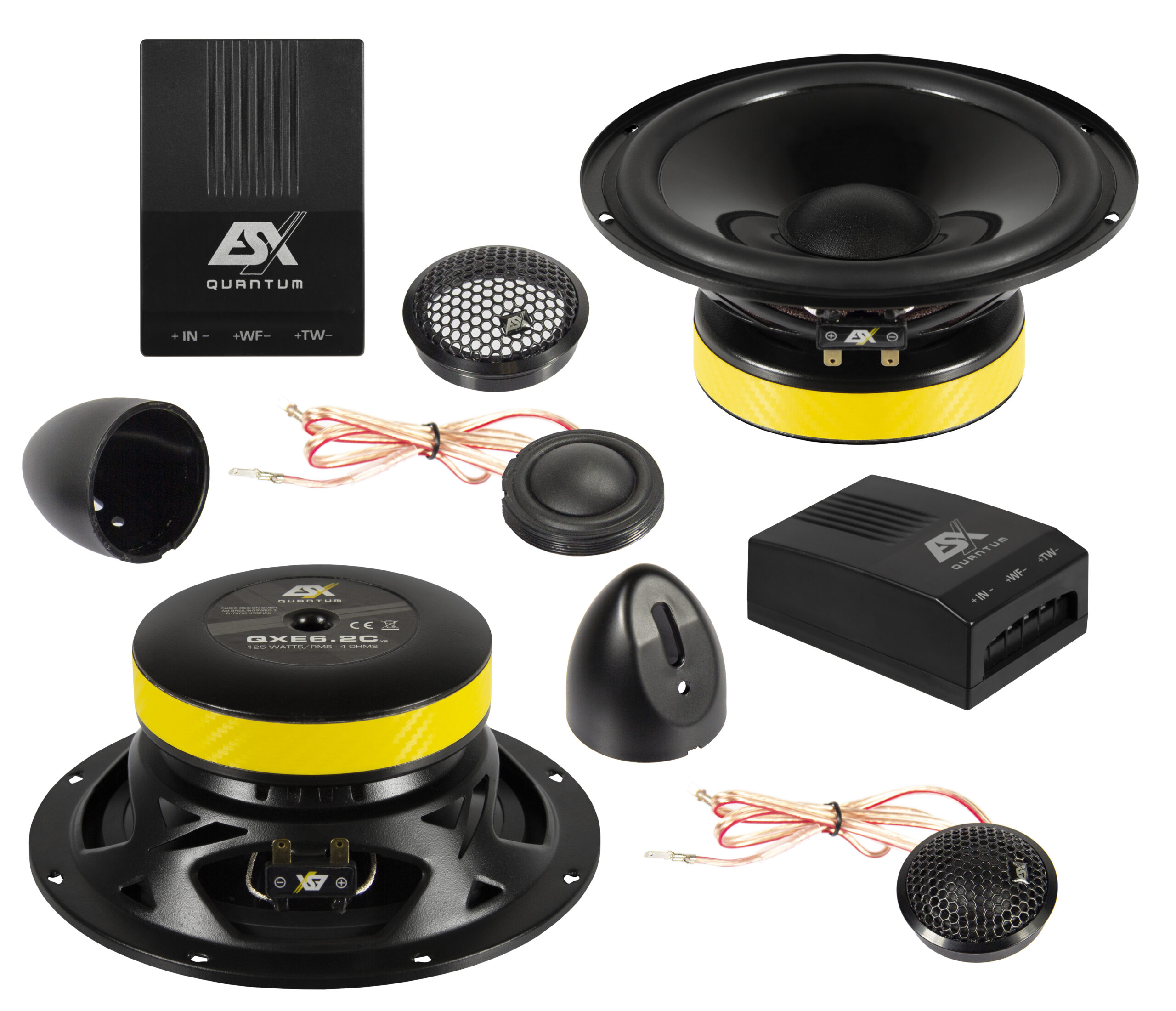 ESX QXE6.2C V2 – 16,5 cm 2-Wege Komponenten-System – Bild 4