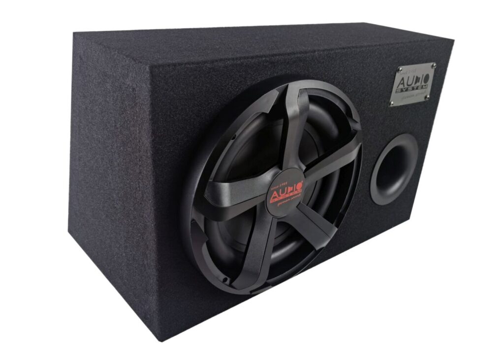 Audio System CARBON 10 BR – 25 cm Bassreflex-Gehäusesubwoofer