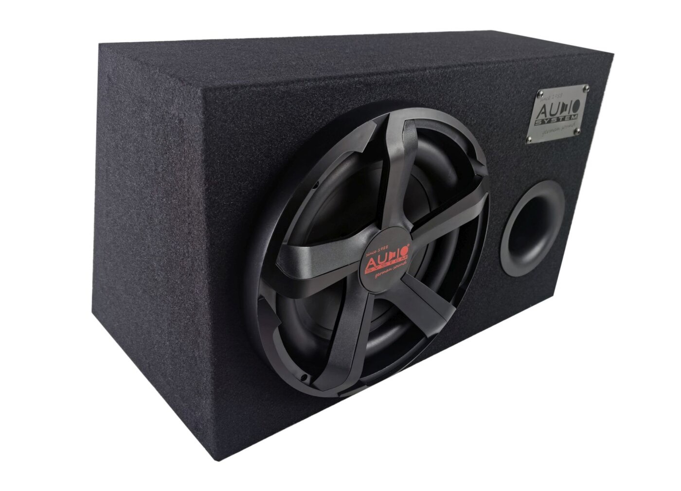 Audio System CARBON 10 BR – 25 cm Bassreflex-Gehäusesubwoofer
