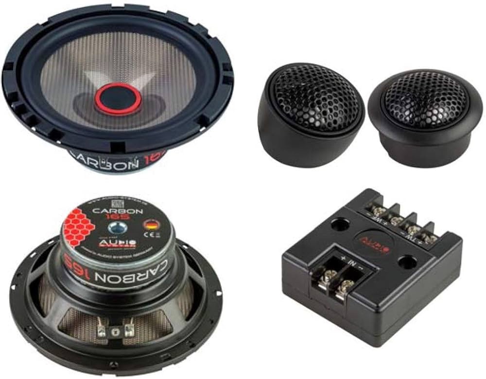 Audio System CARBON 165 – 16,5 cm 2-Wege Komponenten-System