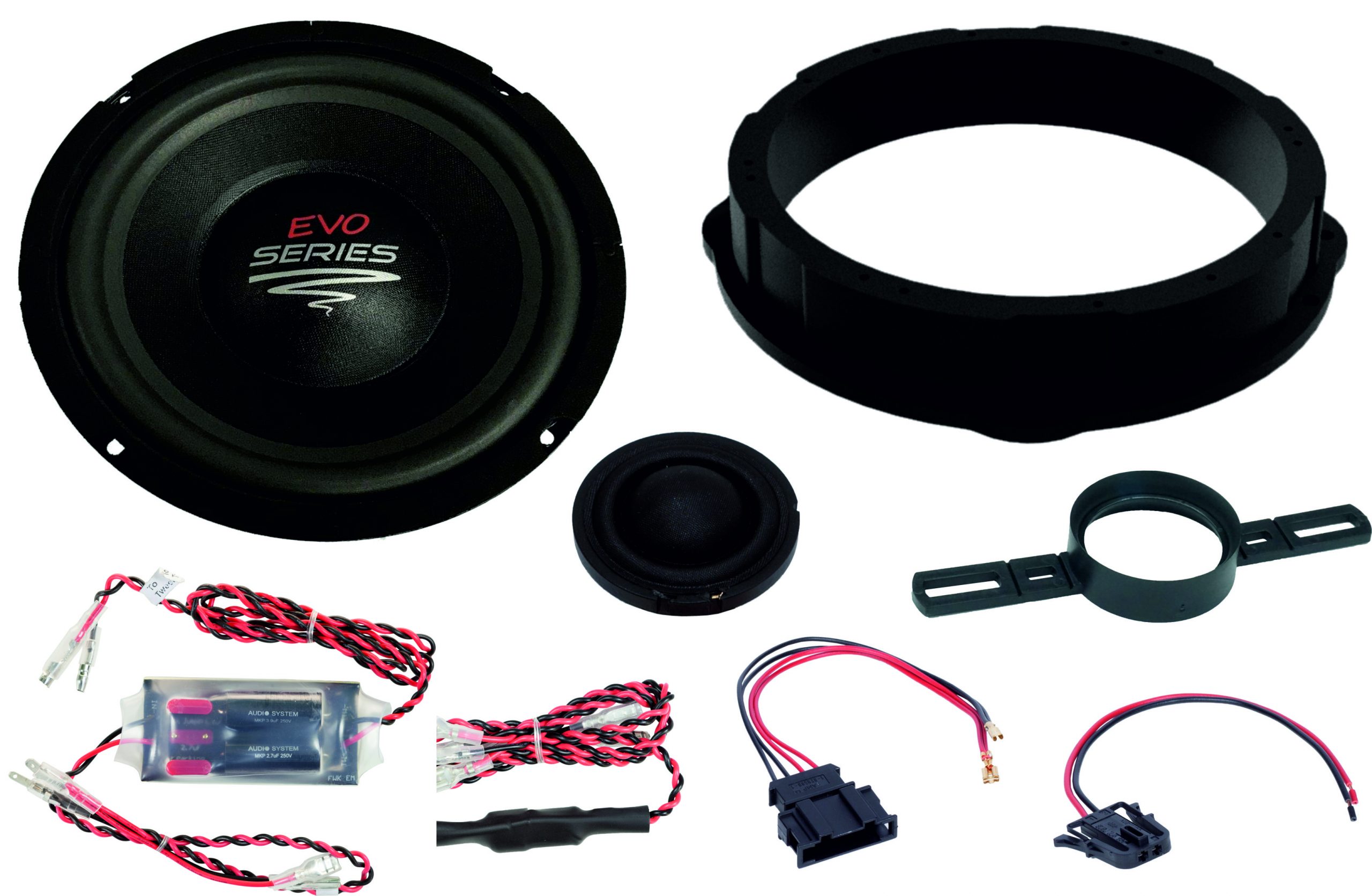 VW T5 Lautsprecher-Set mit Einbauzubehör – Audio System MFIT
